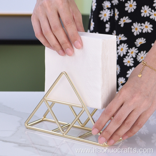 Modern simple triangular paper towel holder